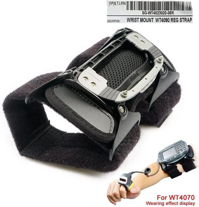 Alt view image 7 of 7 - Wrist Strap Mount for Symbol WT4070 WT4090 WT41N0 Reg Straps SG-WT402320-06R Replacement Wrist Mount Kit for Zebra Wearable Scanners