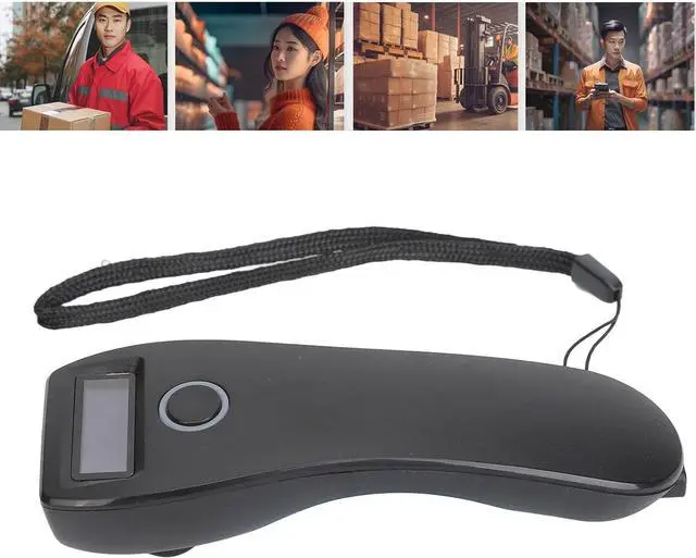 Alt view image 6 of 7 - Portable Wireless Barcode Scanner Reader, 1D 2D QR Code Scanner with Powerful Recognition Function, Compatible with Android iOS, Long Battery Life