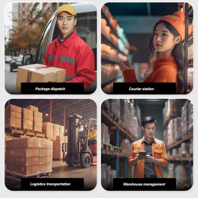 Alt view image 7 of 7 - Portable Wireless Barcode Scanner Reader, 1D 2D QR Code Scanner with Powerful Recognition Function, Compatible with Android iOS, Long Battery Life