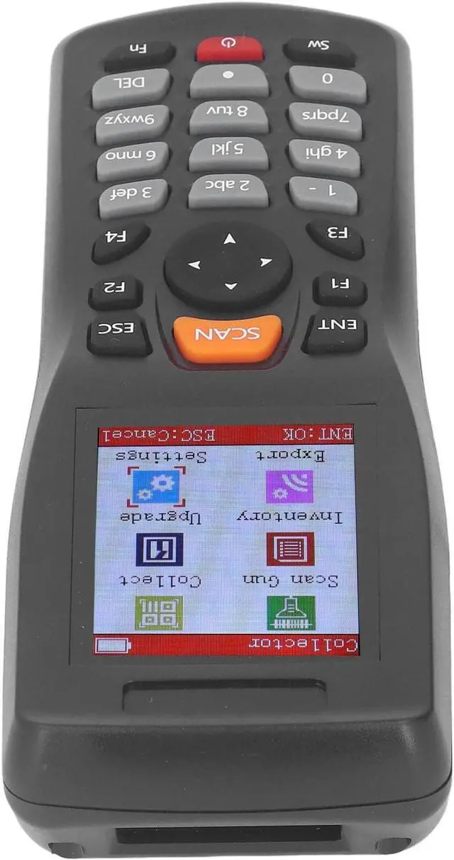 Alt view image 5 of 7 - Inventory Scanner Collector 2.4GHZ Rechargeable Red Light CCD Wide Application Barcode Scanner for Warehouse