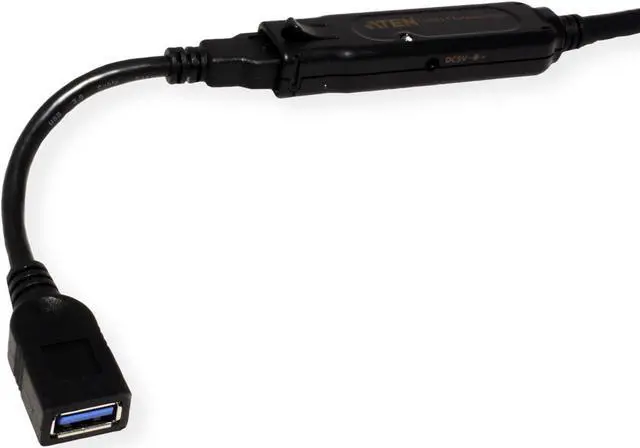 Alt view image 4 of 6 - ATEN Ue3310 10M USB 3.1 Gen1 Extender Cable | #1 KVM Market Leader, Black