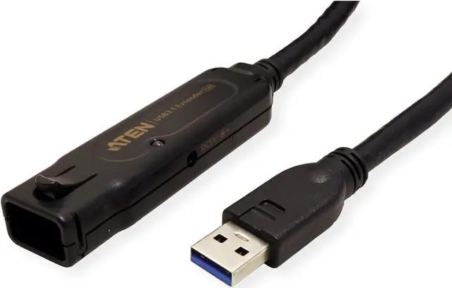 Alt view image 2 of 6 - ATEN Ue3310 10M USB 3.1 Gen1 Extender Cable | #1 KVM Market Leader, Black