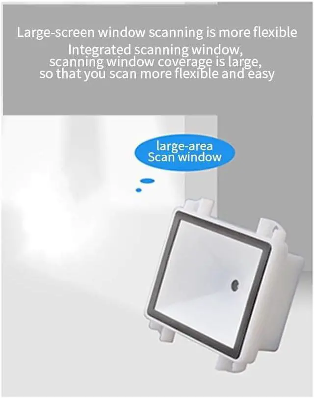 Alt view image 3 of 7 - Zxsdjksd Embedded 2D Barcode Scanner USB QR Barcode Reader RS232 TTL Interface Kiosk Small Fixed Installation Barcode Printer Durable