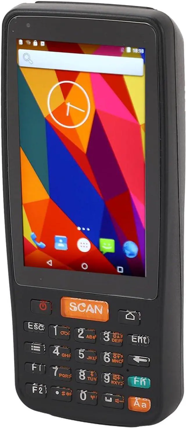 Alt view image 5 of 7 - Barcode Scanner, 1D 2D Reader Inventory Scanner Collector 100-240V AC High Rechargeable Dual Core CPU for Store (US Plug)