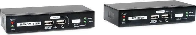 Main image of KVM-9036 KVM via Cat.5 Extender IP 2xUSB