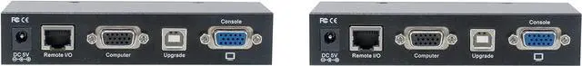 Alt view image 3 of 3 - KVM-9036 KVM via Cat.5 Extender IP 2xUSB