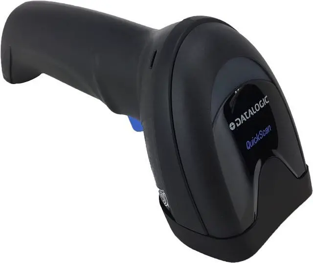 Alt view image 2 of 7 - Datalogic QuickScan QD2590 Corded Handheld Omnidirectional Area Imager/Barcode Scanner (Black, 1D, 2D and Postal Codes) with USB Cable