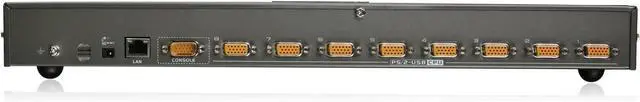 Alt view image 2 of 2 - IOGEAR 8-Port IP Based KVM Kit with PS/2 and USB KVM Cables, GCS1808iKIT