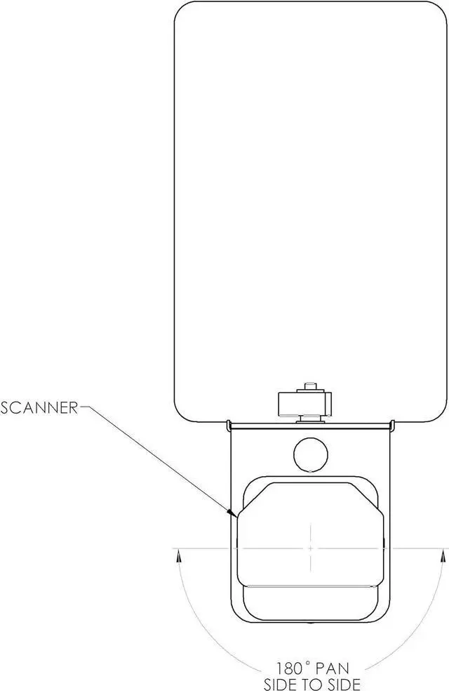Alt view image 3 of 4 - Bar Code Scanner Adjustable Counter Top Stand