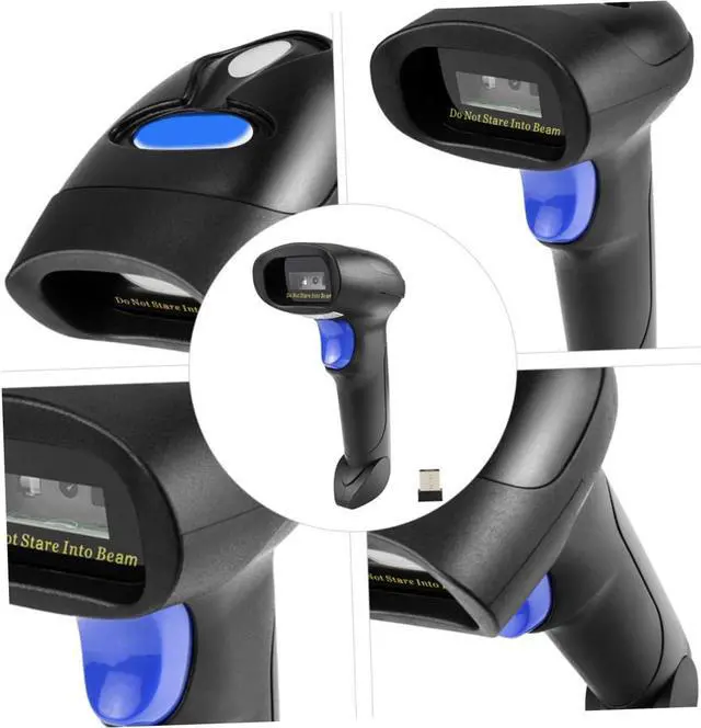 Alt view image 5 of 7 - 1pc Scanner Qr Code Scanner Symbol Scanner Supermarket Barcode Scanner Abs Scanning Supply Practical Bar Code Reader Qr Reader Scanner Handheld Accessories Barcode Reader