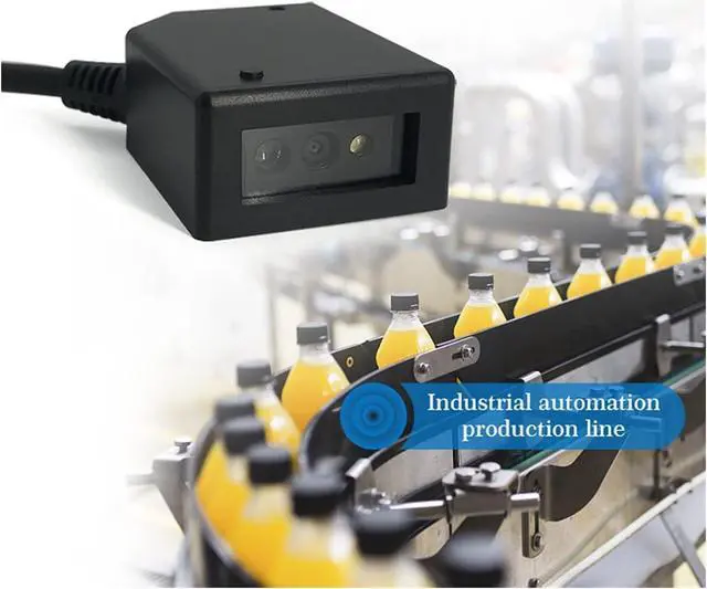 Alt view image 3 of 6 - Automatic Barcode Scanning System Embedded Barcode Scanner Module 2D USB RS232 Interface for Vending Machine Door Control Self-Service Terminal (Color : USB 2D CMOS)