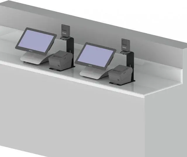 Alt view image 2 of 4 - Bar Code Scanner Adjustable Counter Top Stand