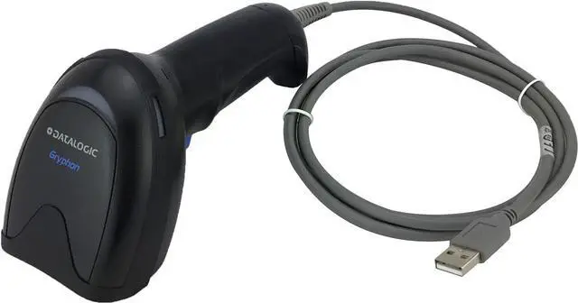 Alt view image 6 of 7 - Datalogic Gryphon GD4290 Handheld Corded 1D Enhanced Barcode Scanner/Linear Imager with USB Cable (GD4290-BK)