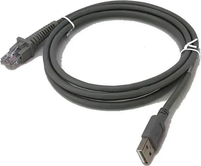 Alt view image 7 of 7 - Datalogic Gryphon GD4290 Handheld Corded 1D Enhanced Barcode Scanner/Linear Imager with USB Cable (GD4290-BK)