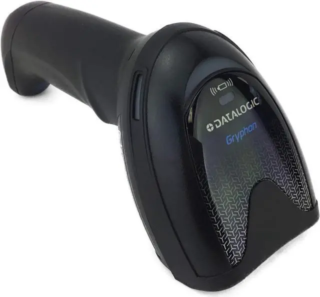 Alt view image 3 of 7 - Datalogic Gryphon GBT4500 Omnidirectional 2D/1D Wireless Bluetooth Barcode Scanner/Imager, Includes Adjustable Cradle and USB Cord (GBT4500-BK-BT)