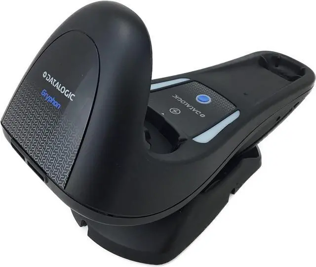 Alt view image 5 of 7 - Datalogic Gryphon GBT4500 Omnidirectional 2D/1D Wireless Bluetooth Barcode Scanner/Imager, Includes Adjustable Cradle and USB Cord (GBT4500-BK-BT)