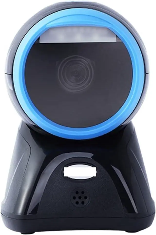 Alt view image 5 of 7 - Automatic Barcode Scanning System Barcode Scanner Scan Engine 2D Barcode Scanner Platform Supermarket Special Cashier Scanner Commodity Catering Scanner SH-7400 (Color : Blue-USB)