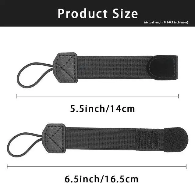 Alt view image 6 of 6 - Hand Strap Kit Replacement (5-Pack) for Honeywell EDA50K Handheld Barcode Scanner,Breathable Elastic Sweat-Wicking Black