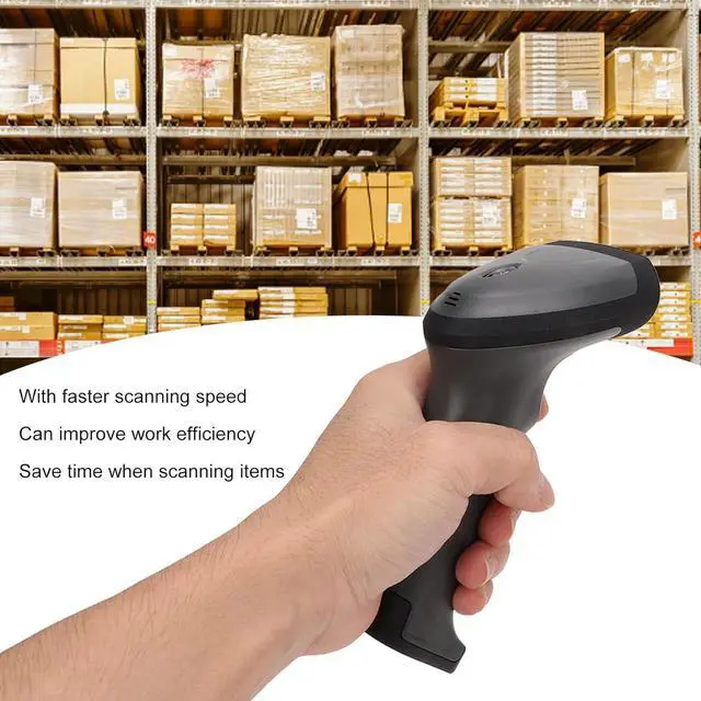 Alt view image 4 of 7 - FTVOGUE Wired Barcode Scanner, Anti Drop 2D Barcode Scanner, 2D Handheld Bar Code Reader Scanner for Supermarket Library, Scanning Device