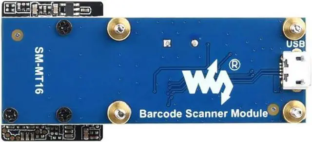 Alt view image 3 of 7 - Coolwell Barcode Scanner Module 2D Codes Reader Kit Read Barcode, QR Code etc Supports 4mil High-Density Scanning 1D/2D Code 3.3V/5V