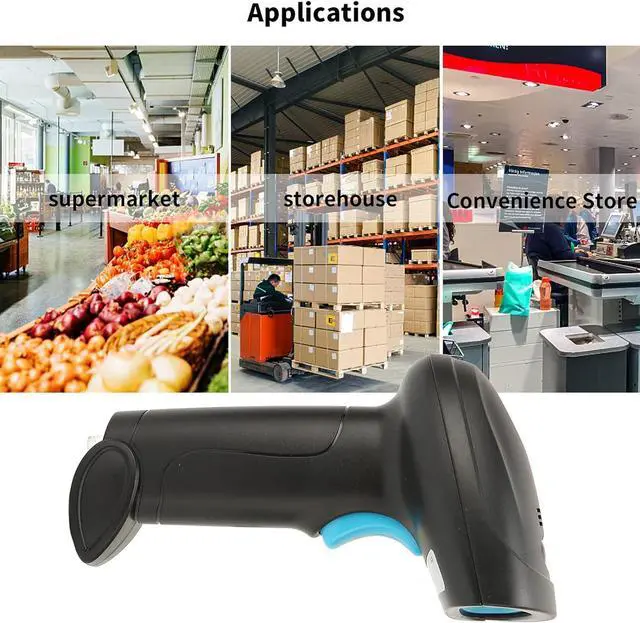 Alt view image 4 of 7 - Cyrank 1D Scanner, High Speed Decoding Responsive Barcode Scanner Plug and Play Barcode Reader