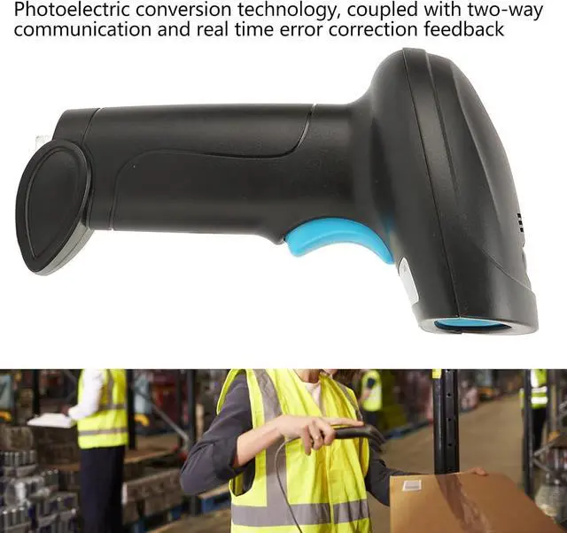 Alt view image 6 of 7 - Cyrank 1D Scanner, High Speed Decoding Responsive Barcode Scanner Plug and Play Barcode Reader