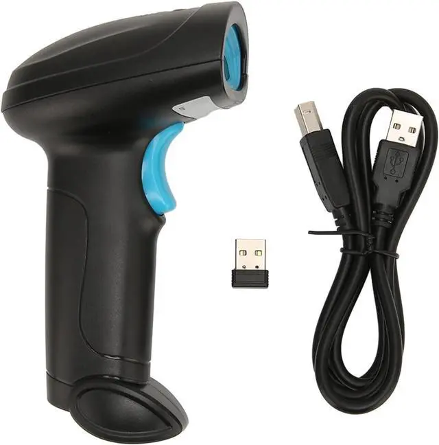 Alt view image 7 of 7 - Cyrank 1D Scanner, High Speed Decoding Responsive Barcode Scanner Plug and Play Barcode Reader