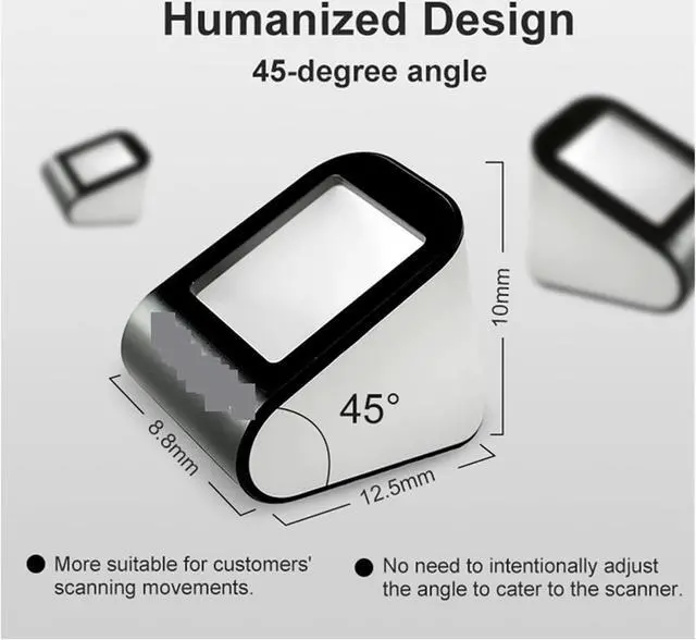 Alt view image 6 of 6 - Automatic Barcode Scanning System 2D Embedded Barcode Scanner Screen QR Scanner 2D Wired USB Plug and Play Barcode Scanner Cheap 2D Barcode Scanner
