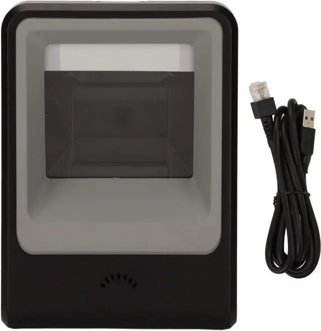Main image of High Sensitivity 1D 2D Code Scanner Desktop Wired Barcode Scanner for Supermarkets Shops