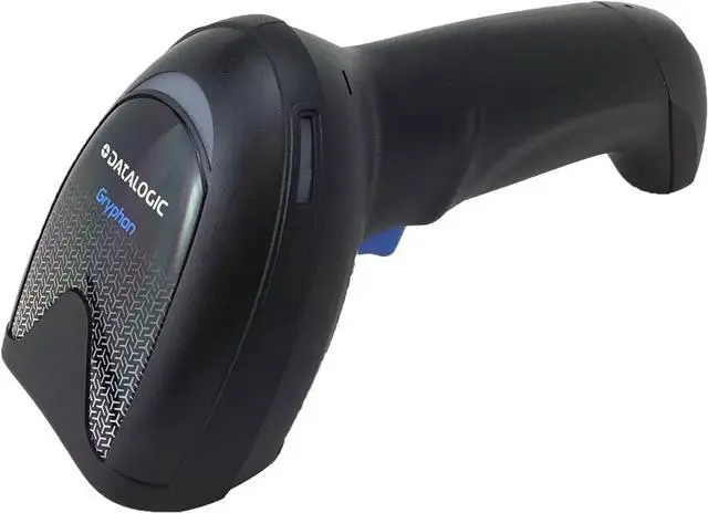 Alt view image 4 of 6 - Datalogic Gryphon GD4590-HD Handheld 2D/1D Barcode Scanner, Includes Desk/Wall Mount Multi-Purpose Holder and USB Cable