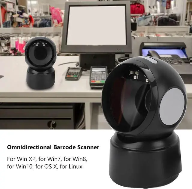 Alt view image 4 of 7 - Automatic Infrared USB Barcode Scanner - 1D 2D QR Code Reader for Win, OS X