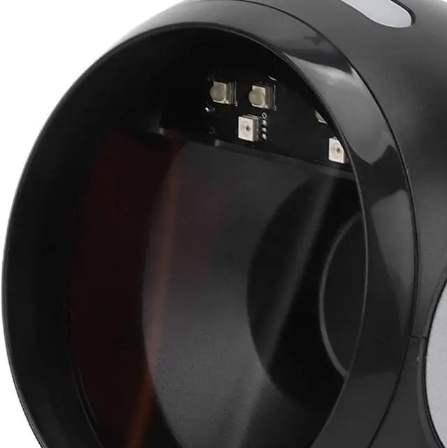 Alt view image 7 of 7 - Desktop Barcode Scanner, Automatic Image Sensing Barcode Scanner Omnidirectional Handsfree 2D 1D QR USB Wired Barcode Reader Suiable for Win XP, for Win7, for Win8