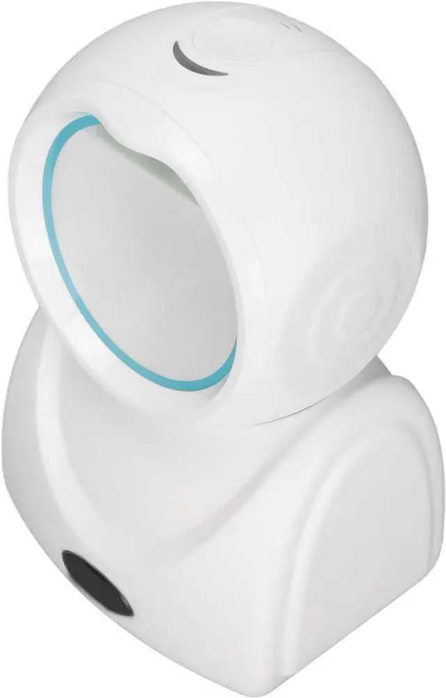 Alt view image 6 of 7 - Desktop QR Code Scanner, High Accuracy Fast Decoding USB Scanner, CMOS Global Exposure, for Shopping Malls Supermarkets, ABS Sturdy Material, with Manual Continuous Scanning (White)