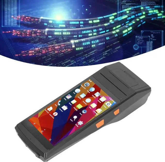 Alt view image 5 of 7 - Barcode Scanner, Support 8MP Camera 100-240VAC Data Terminal 64 Bit Processor IP65 GPS with NFC Scanning Data Collection for Pharmaceutical (US Plug)