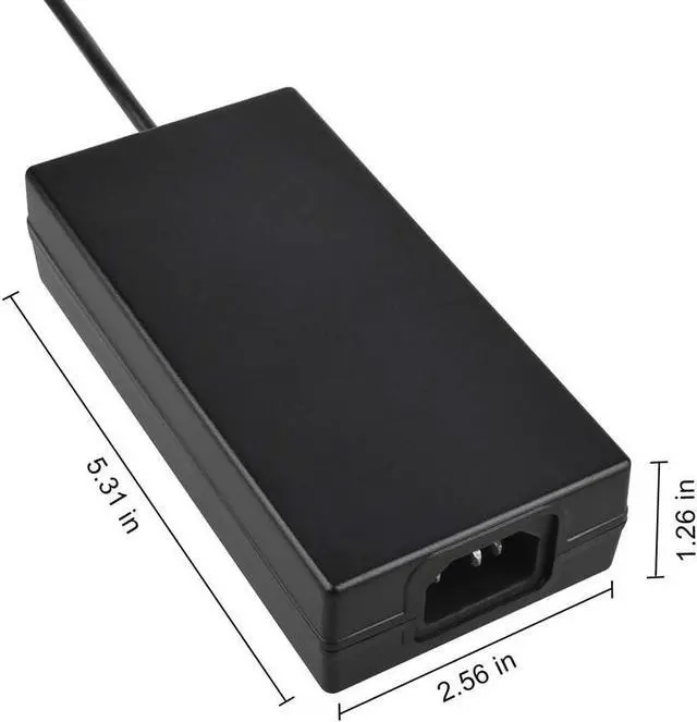 Alt view image 3 of 5 - J-ZMQER AC DC Adapter Compatible with Toshiba TEC SV4 B-SV4 BSV4 B-SV4D-GS10-QM-CGE B-SV4T-GS10-QM-R JE201510926 Tec Barcode Thermal Scanner Label Printer Power Supply Cord Cable PS Charger