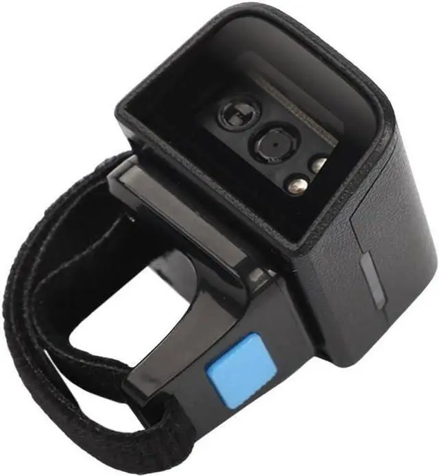 Alt view image 5 of 7 - Barcode Scanner,HUIOP Wearable Ring Type Barcode Scanner USB Wired+2.4G+BT Three-Mode Connection Support One-Dimensional Barcode/QR Code Scanning