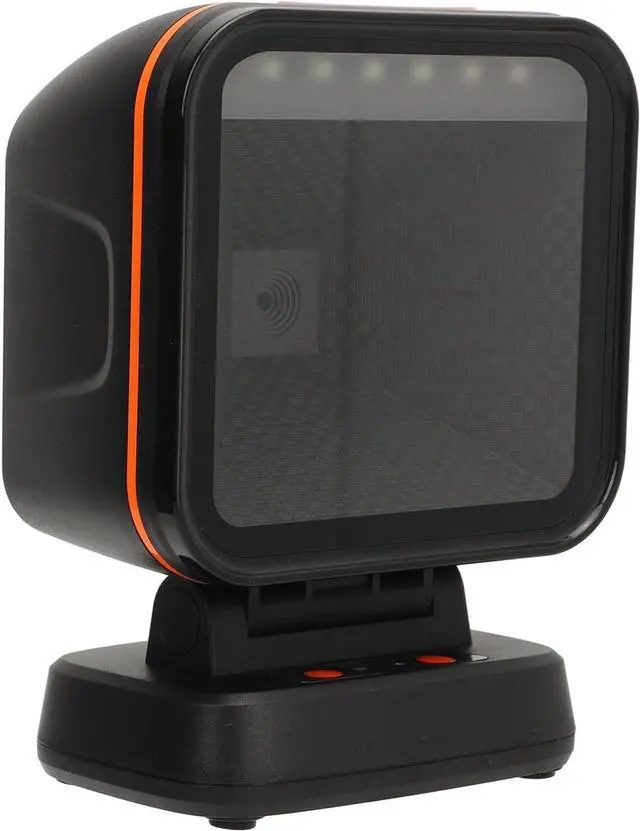 Alt view image 2 of 7 - High Speed 1D 2D Barcode Reader for Supermarkets. Desktop Barcode Scanner with Large Window Reliable Recognition. Compatible with Win7 8 10OS X