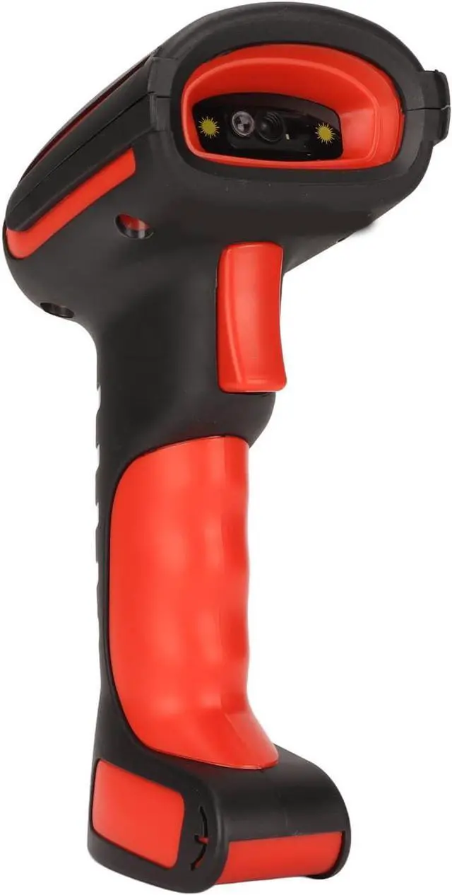 Main image of Zyyini Handheld Barcode Scanner, Bluetooth 2.4GHz Wireless Wired Connection Bar Code Scanner Reader,with Base,Waterproof 1D 2D Handheld Barcode Scanner with Vibration Alert,for Shop Warehousing