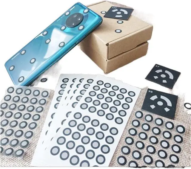 Alt view image 3 of 5 - TAITUS 3D Scanner Hand-held 3D Scanner 3D Magnetic Mark Point Sticker Point Reflective Positioning Point Paper 100dots (Color : Inner6out10(1000), Size : Large)