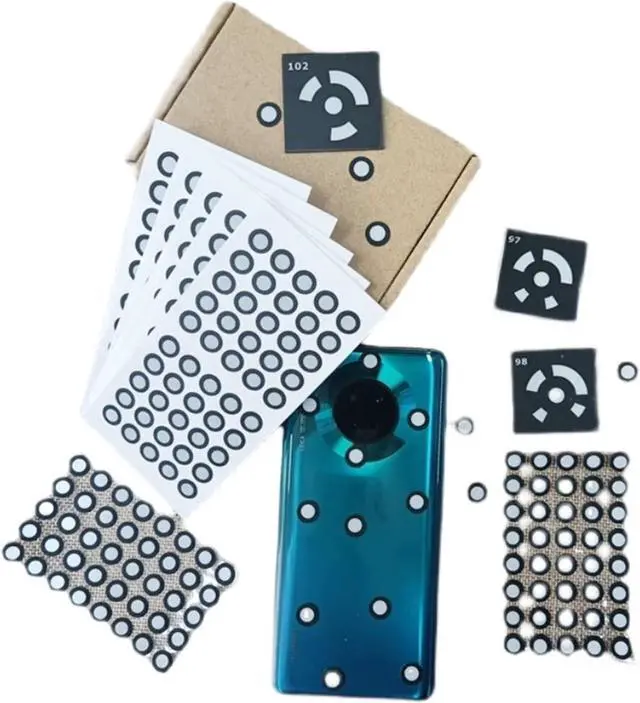 Alt view image 5 of 5 - TAITUS 3D Scanner Hand-held 3D Scanner 3D Magnetic Mark Point Sticker Point Reflective Positioning Point Paper 100dots (Color : Inner6out10(1000), Size : Large)