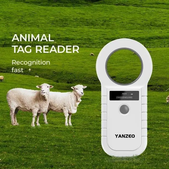 Alt view image 2 of 7 - Yanzeo AR180C Pet Microchip Reader 134.2KHz Pet ID Reader Cat Dog Microchip Scanner FDX-B(ISO 11784/11785)