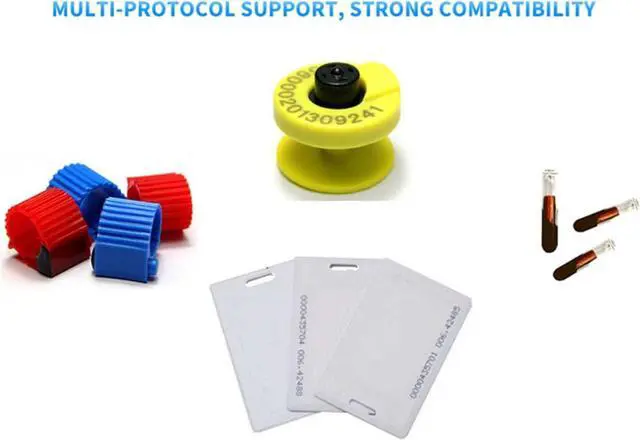 Alt view image 7 of 7 - Multifunctional Pet Chip Reader with Clear Display Portable Handheld Scanner for Quick Accurate Identification