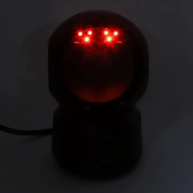 Alt view image 5 of 7 - Hands Free Barcode Scannerm, Wired ccd Optical Imaging USB Desktop Barcode Reader, Screen Sensing 1D 2D QR Barcode Scanner for Supermarket Library Retail Store