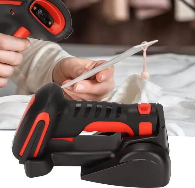 Alt view image 5 of 7 - Wireless Barcode Scanner with Stand, 2.4GHz Wireless 1D 2D Barcode Scanner, USB Wired QR Code Scanner, Handheld Bluetooth Bar Code Reader for Warehouse POS and Computer