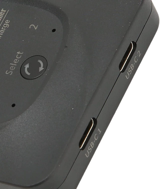 Alt view image 7 of 7 - Focket USB C, 8K 60Hz HD Bi Directional 2 in 1 Out USB C Switcher with One PD 100W Charging for PCs and Computers