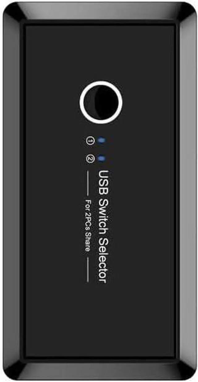 Alt view image 5 of 6 - Ennovor USB Hub, 2 in 4 Out USB 3.0 Switch Selector 2 Port PCs Sharing 4 Devices Keyboard Mouse Scanner Printer Hub