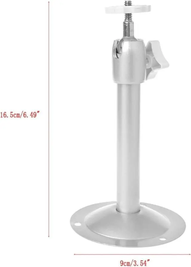 Alt view image 2 of 6 - HIHELO Tripod for Projector 360 Degree Adjustable Projector Ceiling Mount Stand Wall Projector Bracket Metal DJ Stand