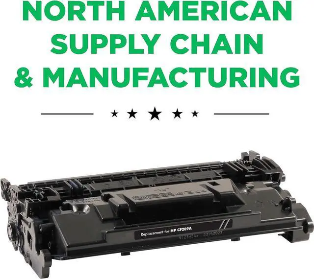 Alt view image 2 of 6 - Clover Remanufactured Toner Cartridge (Reused OEM Chip) Replacement for HP 89A (CF289A) | Black, 10.96 x 2.35 x 4.95