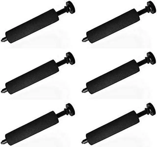 Alt view image 2 of 7 - SuppliesMAX Compatible Replacement for Sharp ER-1875/ER-1970/ER-2386/ER-2590/ER-3010/ER-3600/ER-3660 Black Ink Rollers (6/PK) (CIN011240)