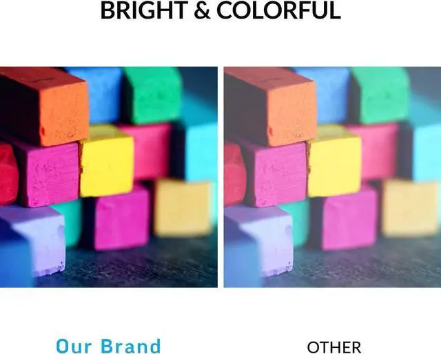 Alt view image 2 of 6 - 5-Star Compatible Inkjet Replacement  63XL Ink Cartridges. Works Well with OfficeJet 3830 Envy 4520 4512 OfficeJet 4650 5255 Deskjet 1112 2130 2132 Printers. 2 Pack (Black, Color)
